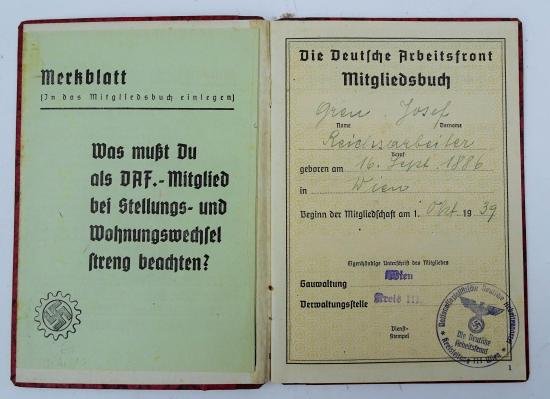 a German WW2 DAF Book (Deutsche Arbeitsfront) — image 2
