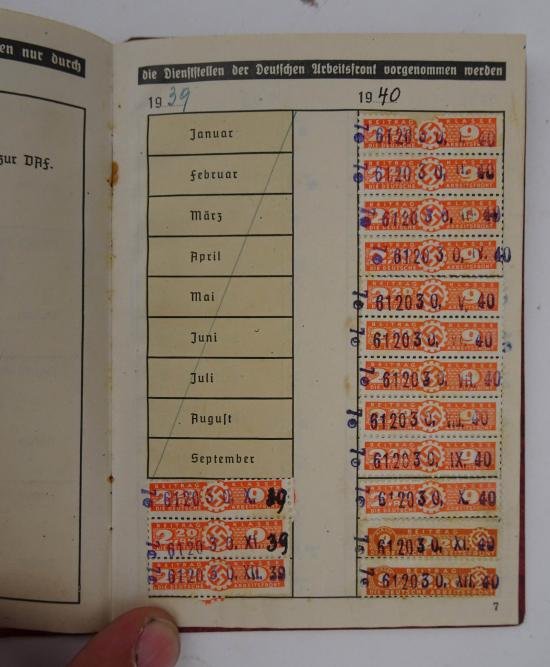 a German WW2 DAF Book (Deutsche Arbeitsfront) — image 7