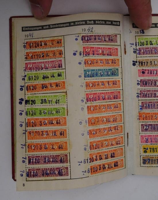 a German WW2 DAF Book (Deutsche Arbeitsfront) — image 8