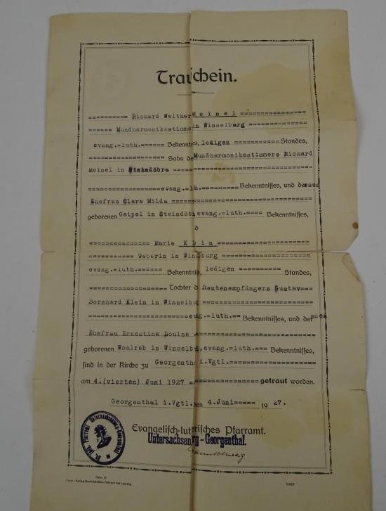 a personal set of a kraftwagen führers Richard walter meinel — image 10