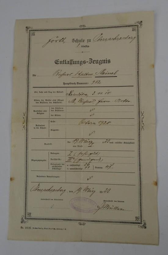 a personal set of a kraftwagen führers Richard walter meinel — image 8