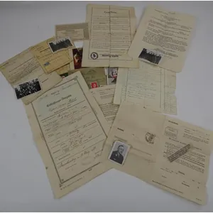 a personal set of a kraftwagen führers Richard walter meinel