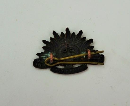 a ww1/ww2 australian general service badge rising sun — image 8