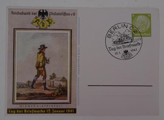 a german ww2 pre-war post card — image 2