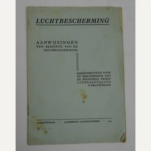 dutch ww2 air protection booklet
