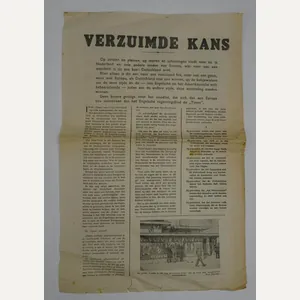 a nsb newspaper in used condition