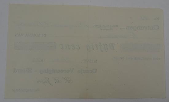 a dutch ww2 donation money received voucher — image 5