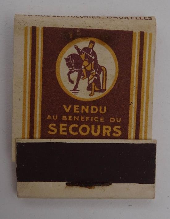 belgian ww2 winter help matches — image 2