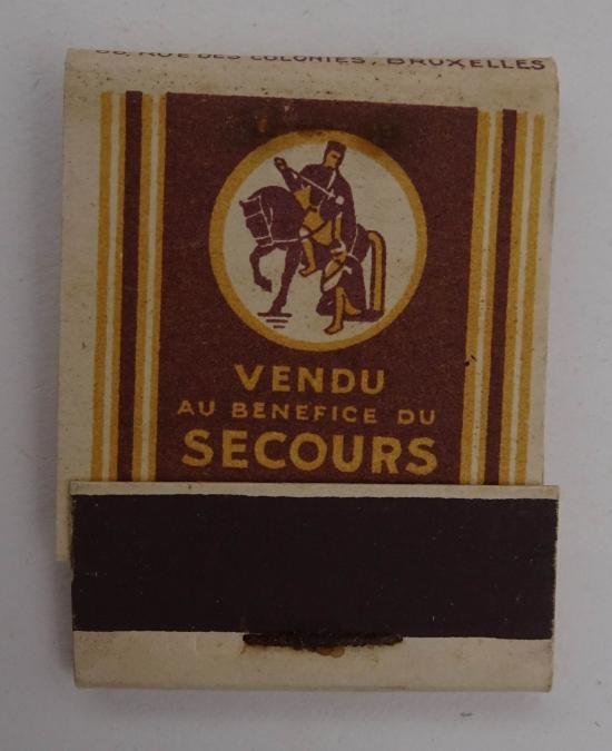 belgian ww2 winter help matches — image 3
