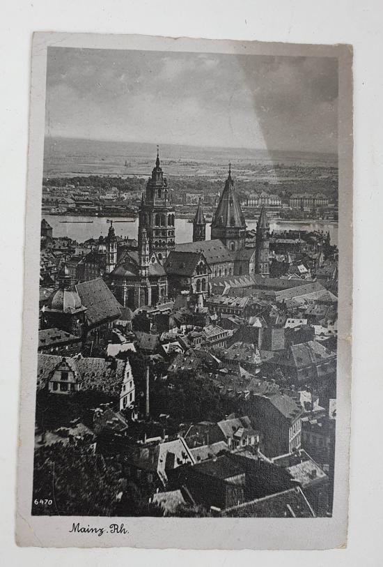 a german ww2 period photo card from the city of mainz — image 3