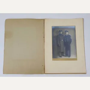 german photo of 2 brothers one from wehrmacht and one …