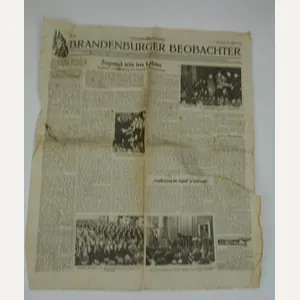 german ww2 newspaper 'volkischer beobachter'