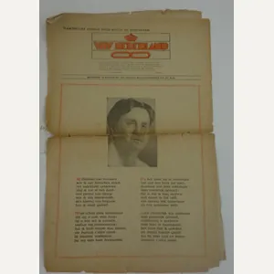 a dutch ww2 period news paper