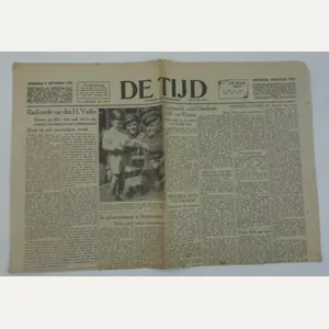 a Dutch newspaper the 'de Tijd '