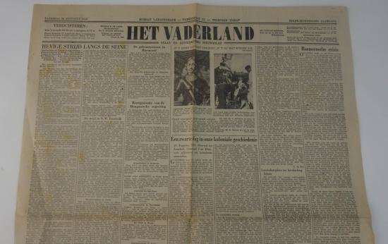 a Dutch newspaper the 'het vaderland ' — image 2