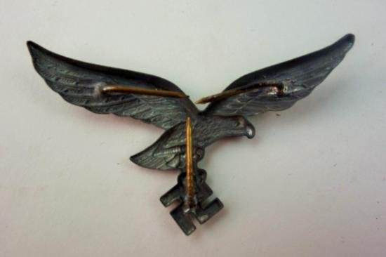 a rare Luftwaffe tropical pith helmet eagle — image 4