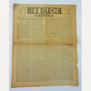 dutch ww2 resistance newspaper 'het parool '