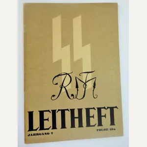 a german SS-leadership magazine 'leitheft'