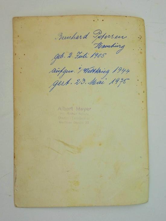 a picture of a German soldier ''bernhard petersen ' — image 4