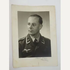 a picture of a German soldier ''bernhard petersen '