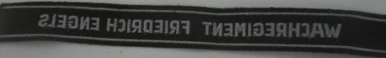 german cuff tittle'wachregiment friedrich engels — image 3
