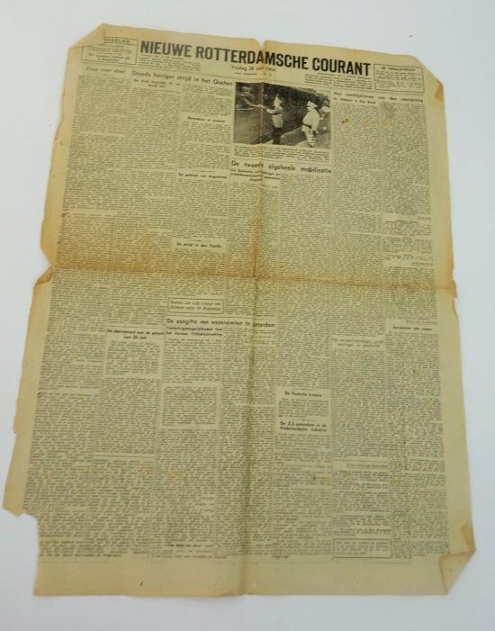 a Dutch newspaper the rotterdamsche courant — image 3