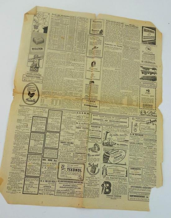 a Dutch newspaper the rotterdamsche courant — image 4