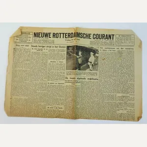 a Dutch newspaper the rotterdamsche courant