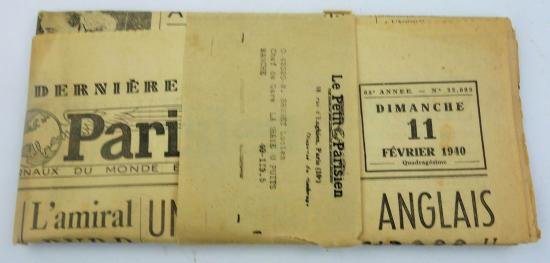 french newspaper'parisien'1940 — image 3