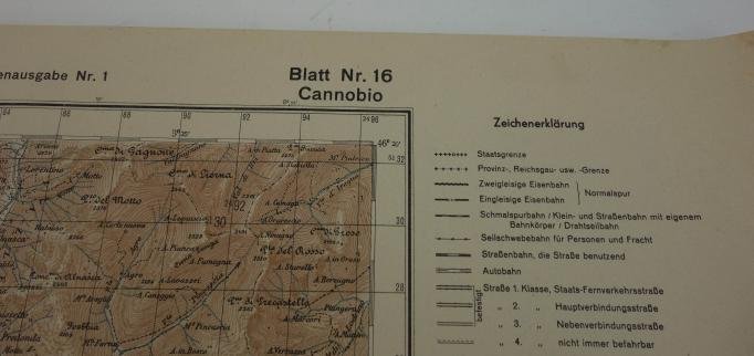 wehrmacht map off 'Cannobio italy' — image 2