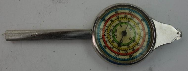 wehrmacht mapcase measuring instrument ' kurvenmesser ' — image 3