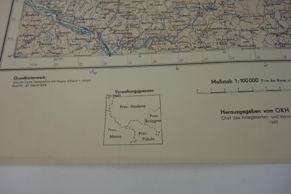 wehrmacht map off 'S.marcello Pistoiese italy' — image 2