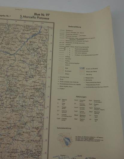 wehrmacht map off 'S.marcello Pistoiese italy' — image 3