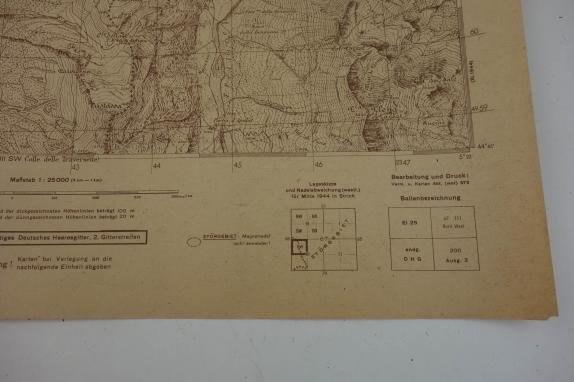 wehrmacht map off 'bric bucie italy' — image 4
