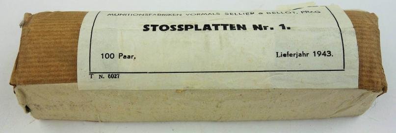 a full package off stossplatten nr 1 in mint condition — image 2