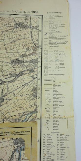 a ww2 period german map off 'Neudietendorf Germany ' — image 4