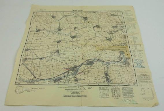 a ww2 period german map off 'Neudietendorf Germany ' — image 5