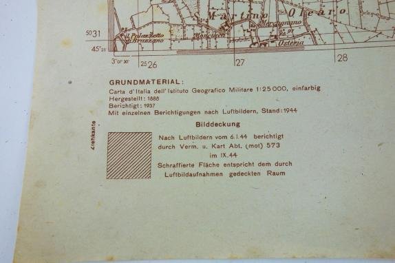 wehrmacht map off 'melzo italy' — image 4