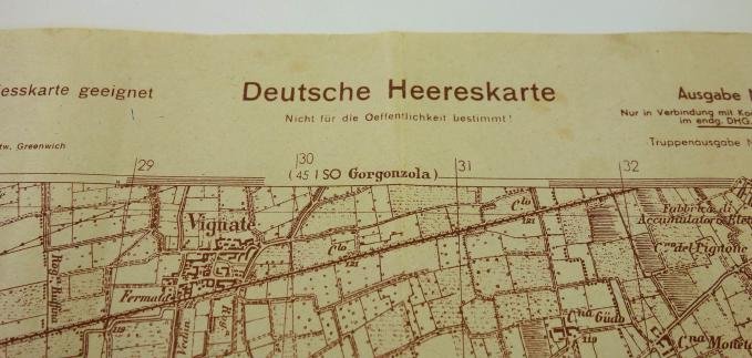 wehrmacht map off 'melzo italy' — image 5