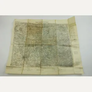 document folder with a map from 'krefeld-essen'