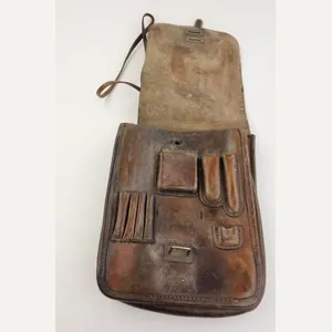 a late war russian map case with original shoulder strap