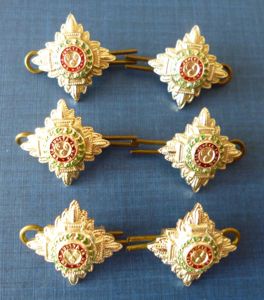 Army Captain's Set of Six Staybrite Rank Pips.