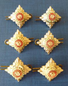 Army Captain's Set of Six Staybrite Rank Pips.