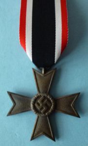 Third Reich : War Merit Cross 2nd Class without Swords …