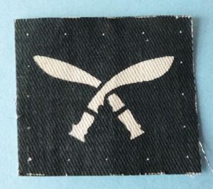 Gurkha 63rd Brigade printed Shoulder-flash / Formation-sign.