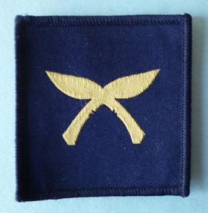 Queen's Gurkha Signals Shoulder-flash / TRF.