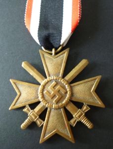Third Reich : War Merit Cross 2nd Class with Swords …