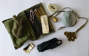 British Soldier's 'Housewife'.