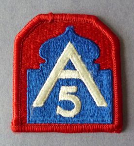 USA : 5th Army Shoulder-flash.
