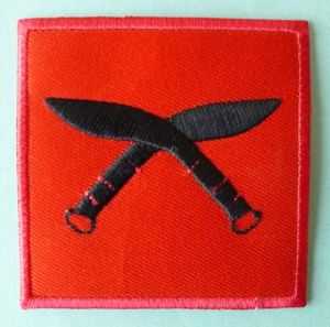 Gurkha Brigade Shoulder-flash / TRF.